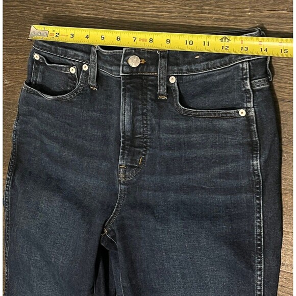 Madewell Jeans Women’s 27 Mid Rise Perfect Vintage Blue Stretch Classic - Picture 8 of 10